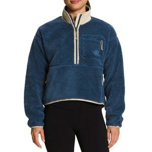 NWT The North Face Women's Extreme Pile Full-Zip Fleece Pullover Shady Blue